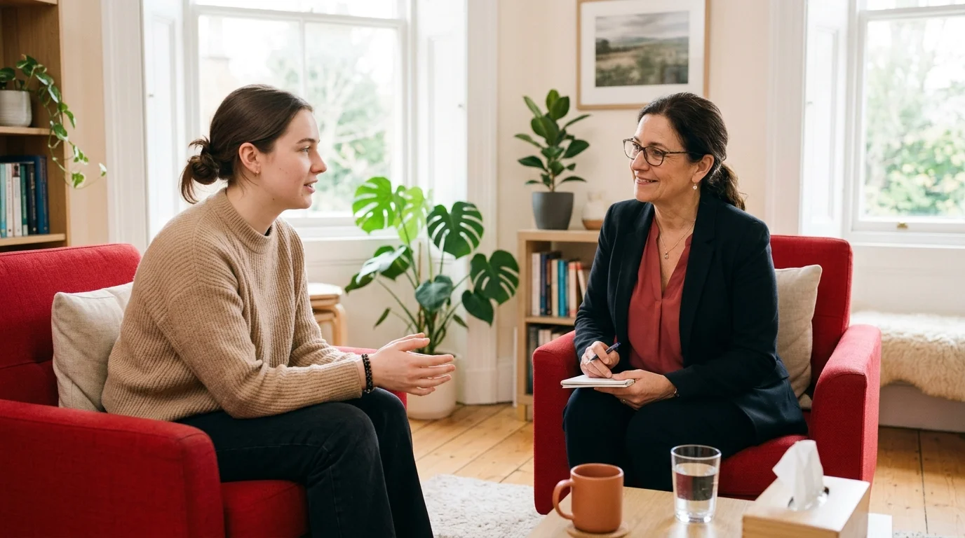 Beratungsgespräch im Sozialpsychiatrischen Dienst