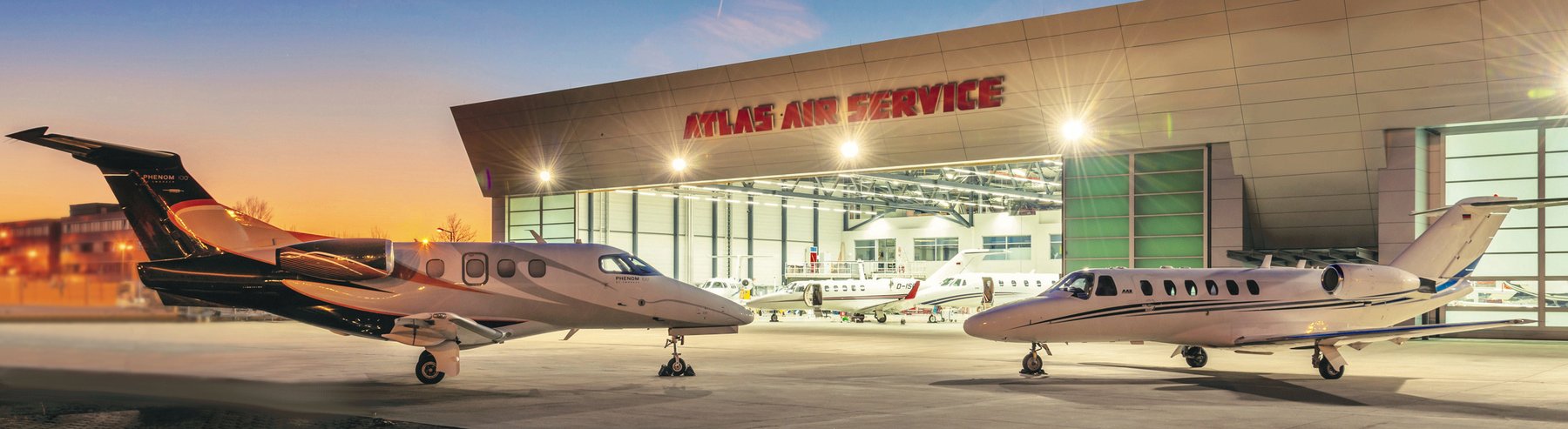 Banner for Atlas Air Service AG