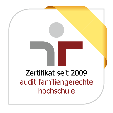 audit familiengerechte Hochschule - Zertifikat seit 2009